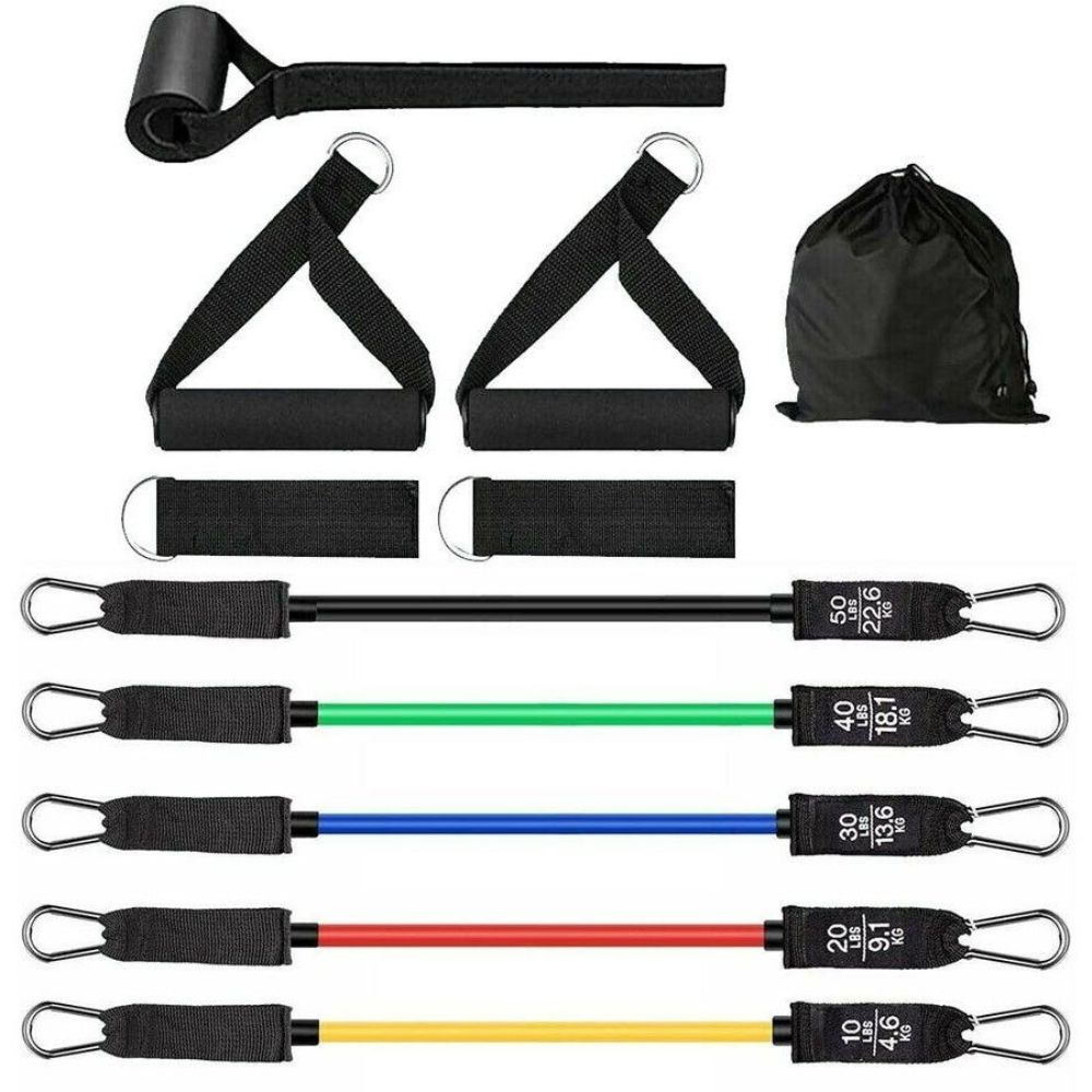 11x resistance band straps