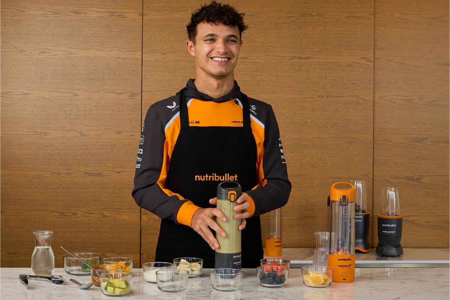 Lando Norris smoothie nutrition